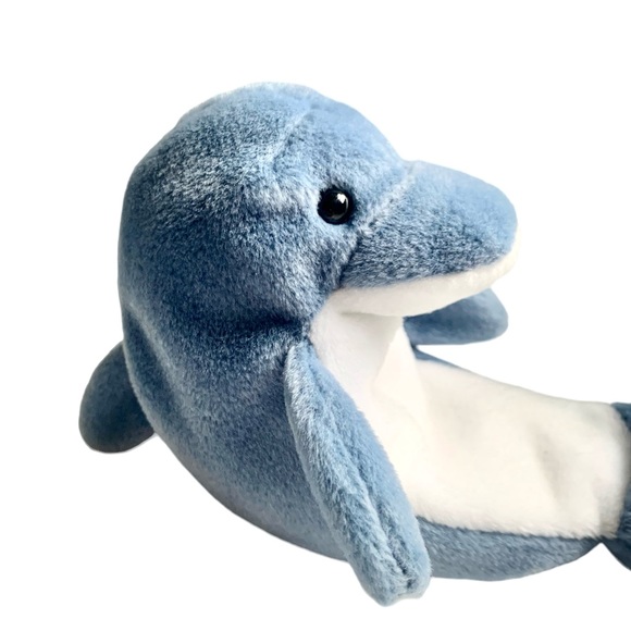 Ty Beanie Baby Echo The Dolphin - Picture 9 of 9